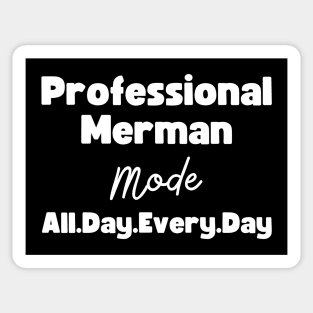 Professional Merman Sticker